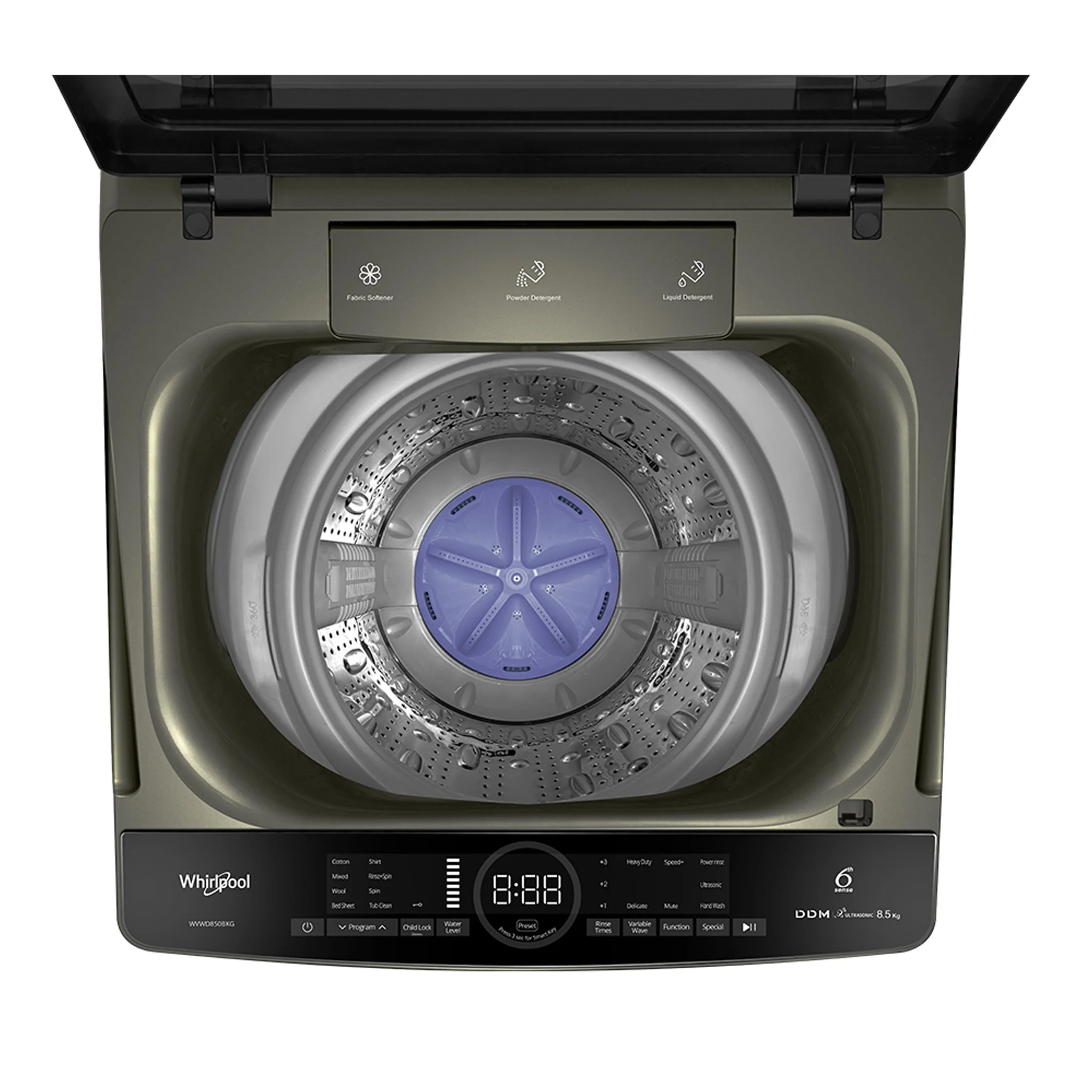 Top-Load Washer Inverter with Modern Design