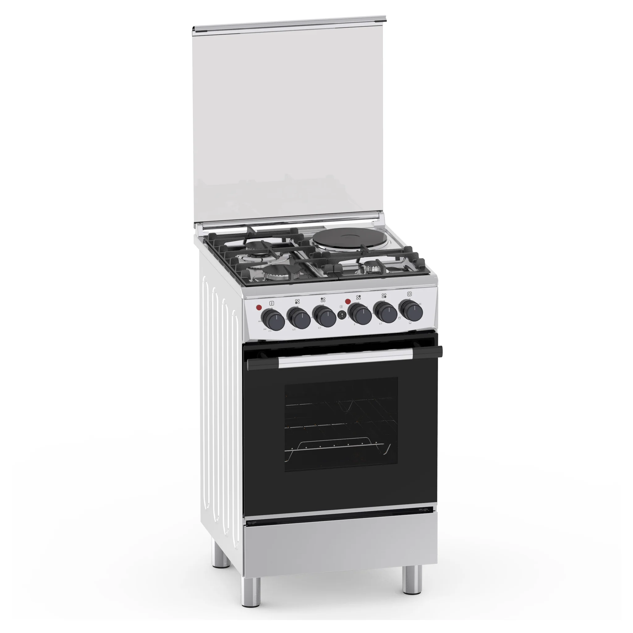 Range with Practical Kitchen Design Configuration B