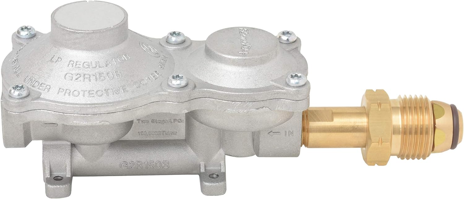 Steel Propane Tank Cylinder with POL Valve and Collar, Great for Mixed Heating Systems, Home fireplaces, Dryers and Grills