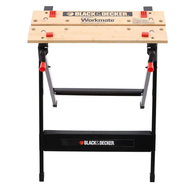 BLACK+DECKER Workmate 125 30 in. Folding Portable Workbench And Vise – WM125