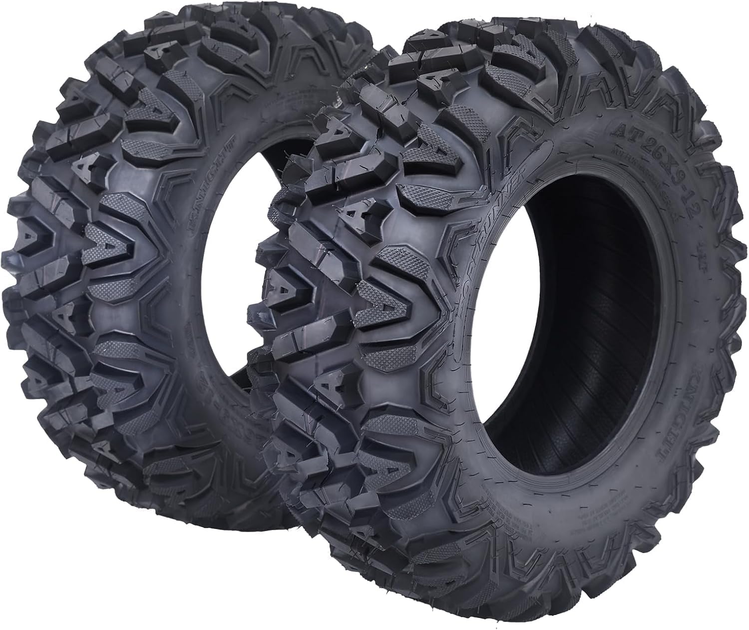 26×12-12 All-Terrain ATV/UTV Tires, Set of 2