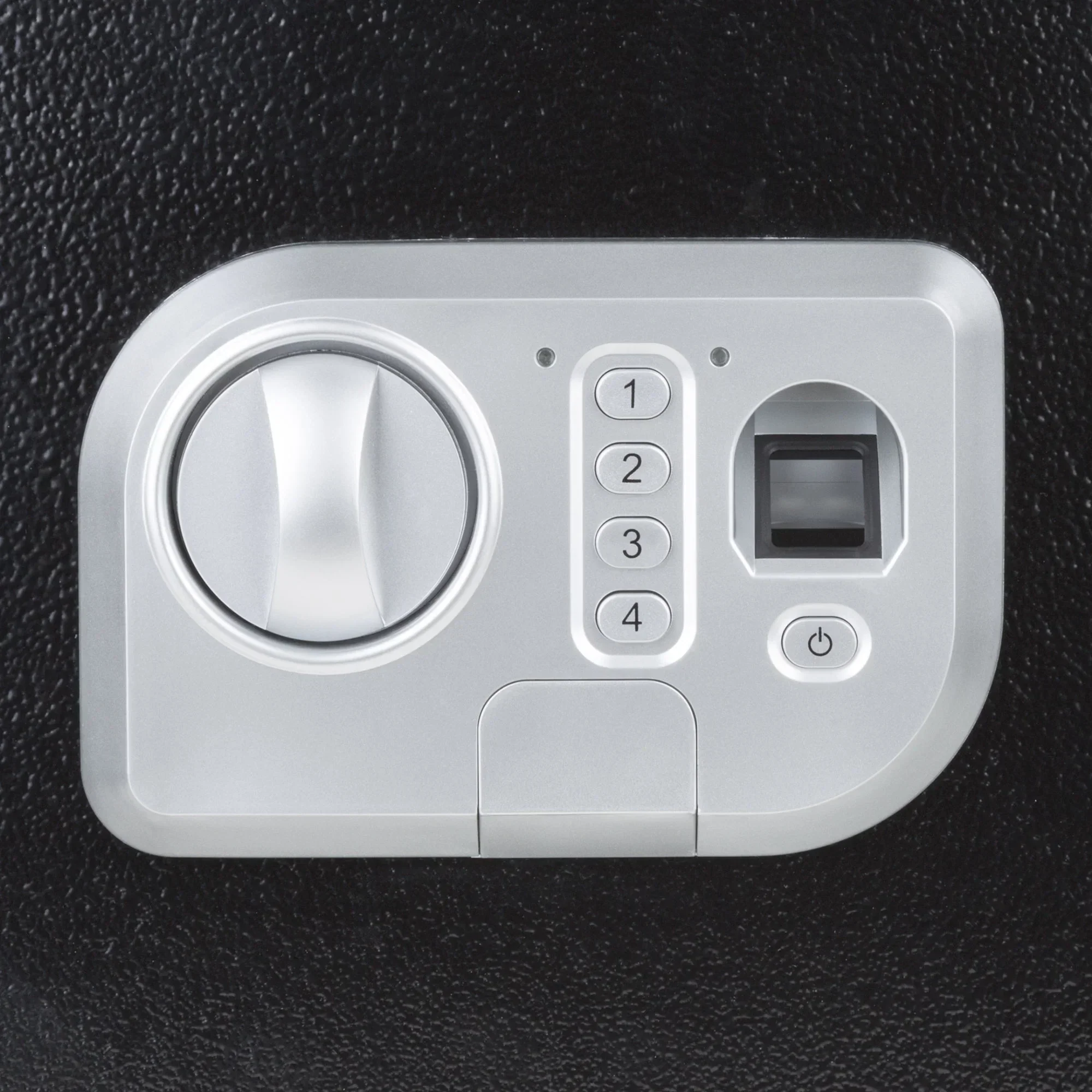 Stalwart Electronic Biometric Safe With Fingerprint Lock And 2 Override Keys