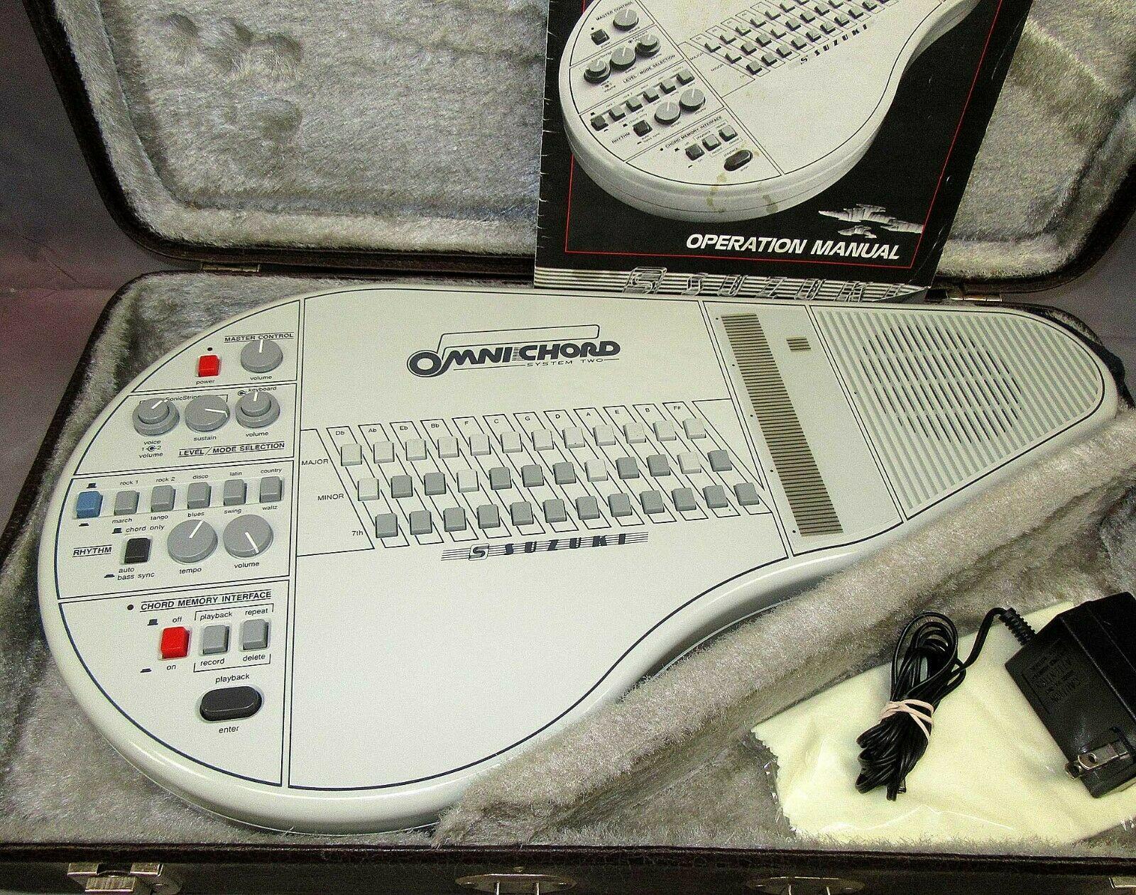 OM 84 System Two w/ Hard Case Power Supply Manual TESTED! WORKS