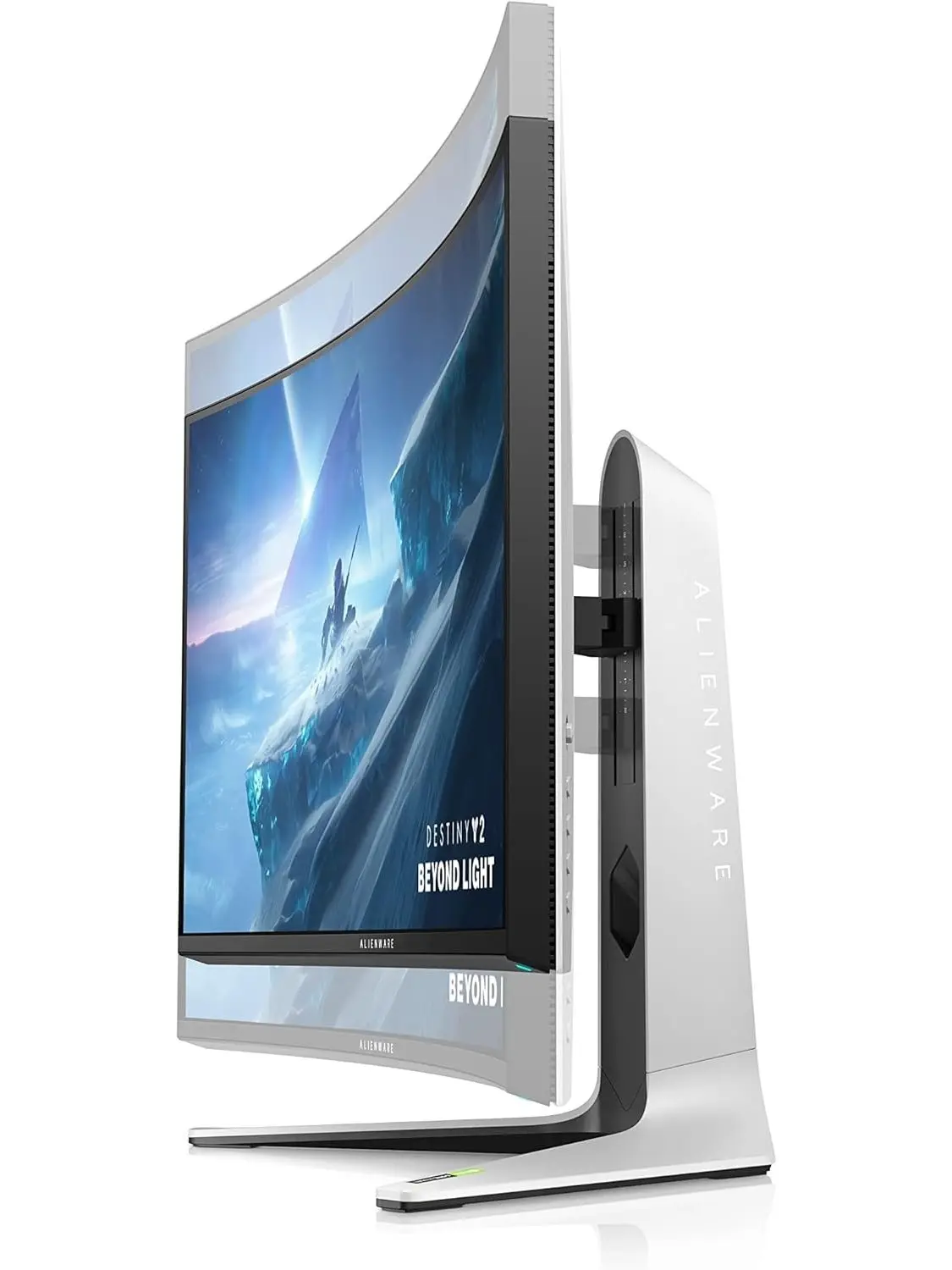Ultrawide Curved Gaming Monitor 38 Inch, 144Hz Refresh Rate, 3840 x 1600 WQHD, IPS, NVIDIA, 1ms Response Time, 2300R Curvature, VESA Display HDR 600, AW3821DW – White