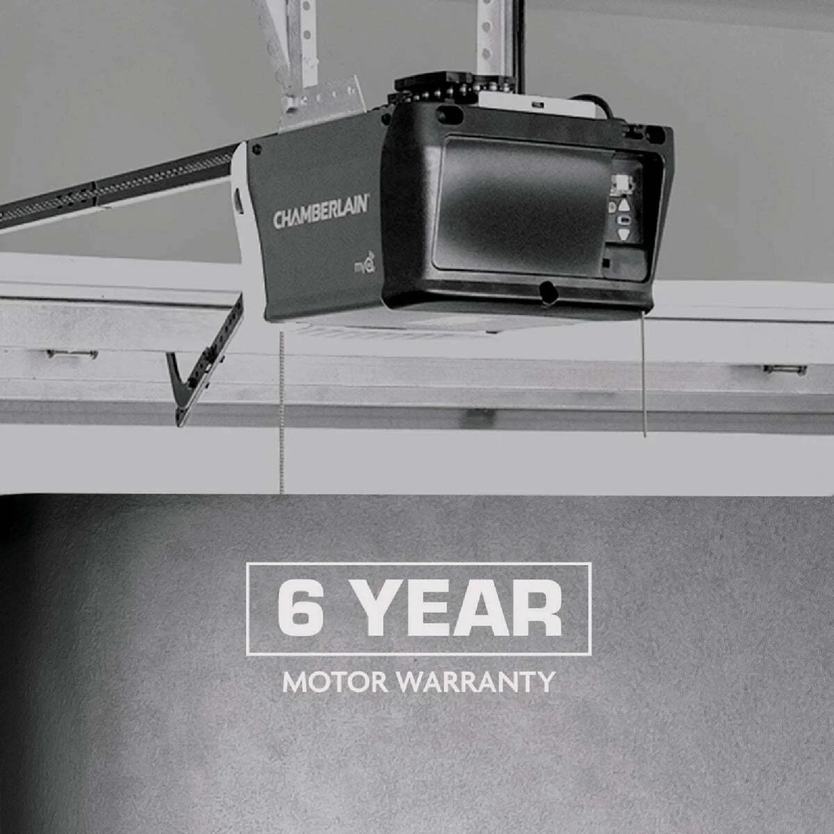 Chamberlain 0.5 HP Chain Drive Smart Garage Door Opener With 7 ft Rail – C2212T