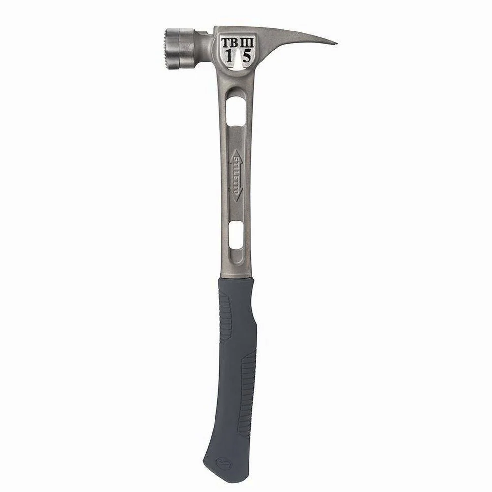 Stiletto Titanium Hammer 15 oz Curved Composite Handle Milled Face – TB3MC