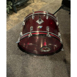 24-Inch Red Bass Drum