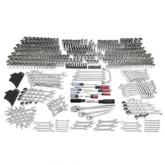 Craftsman 500-Piece Mechanics Tool Set – Wrench, Socket And Driver Collection
