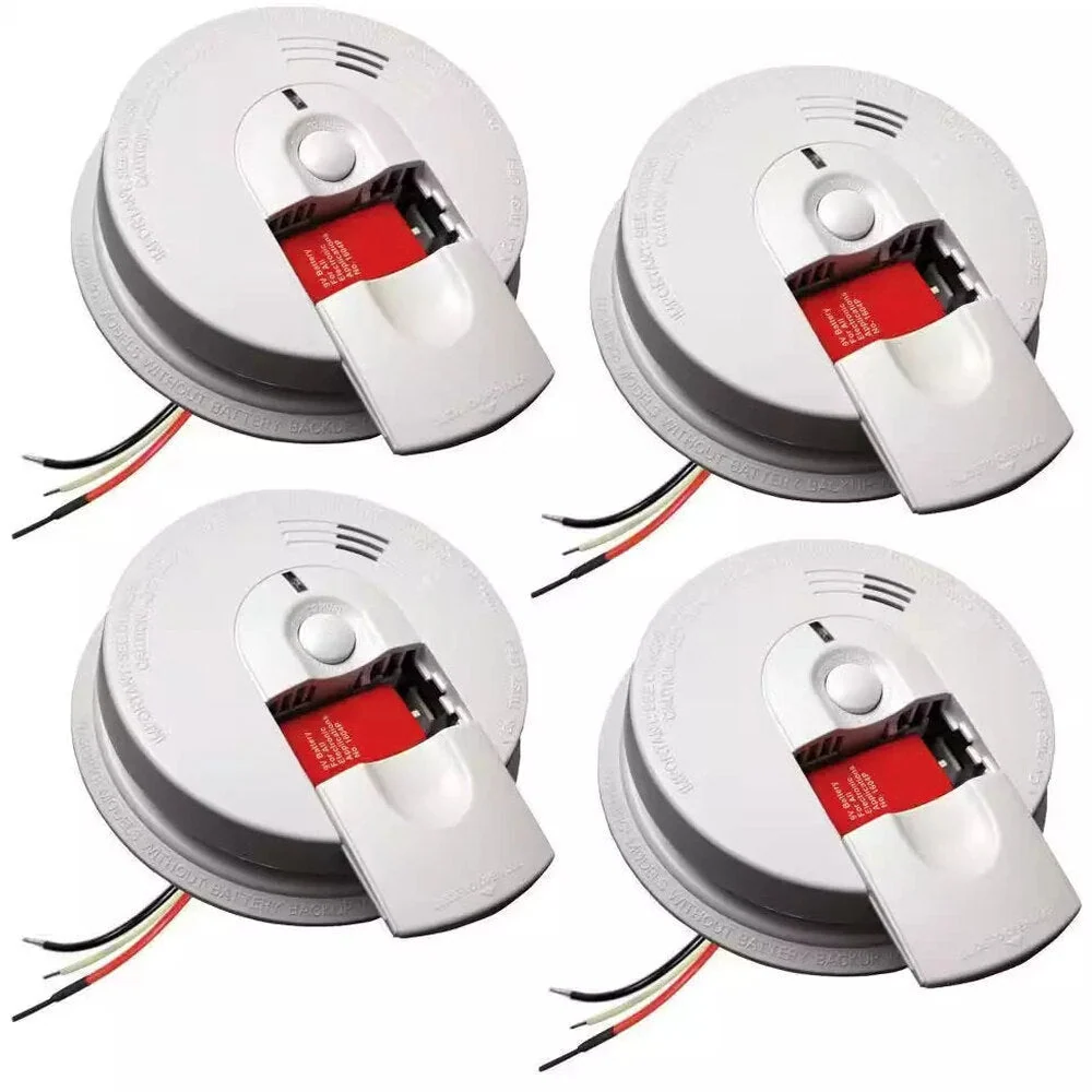 Firex Hardwired Ionization Smoke Detector 4-Pack – i4618