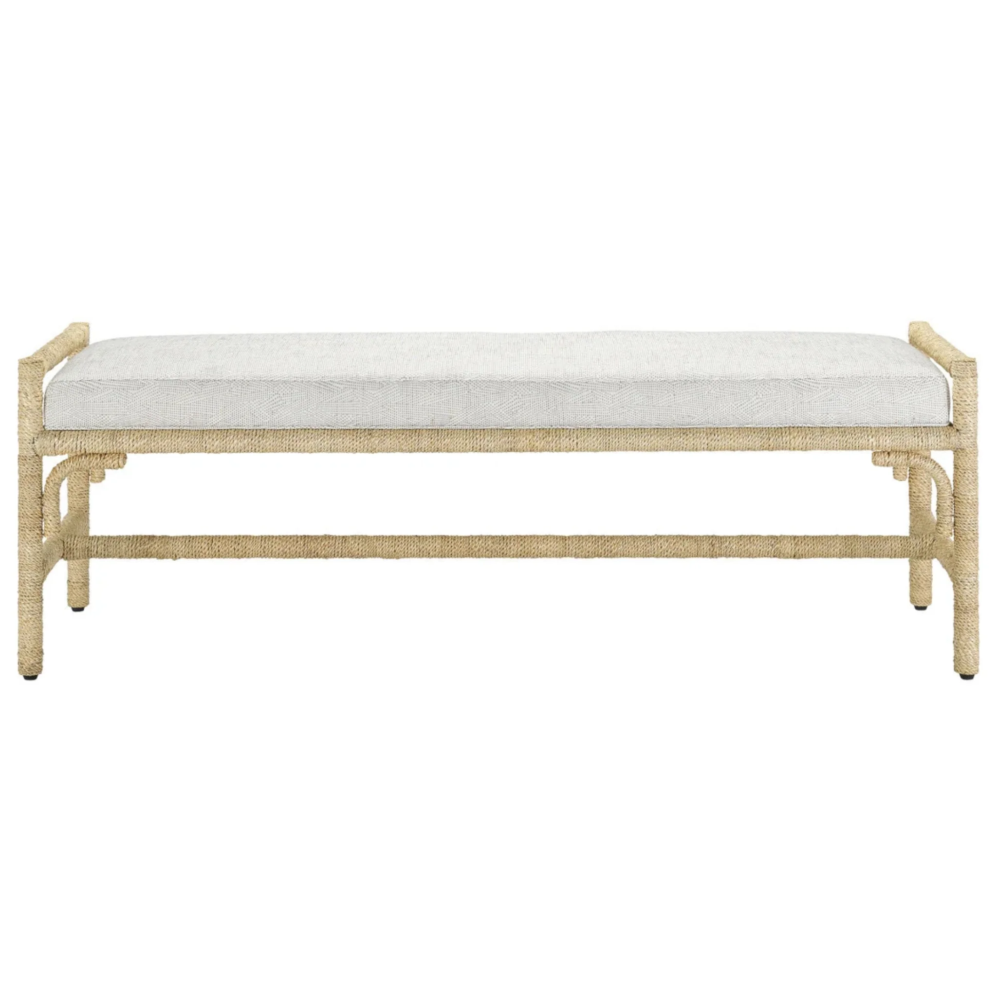 Portofino Natural Rope Bench