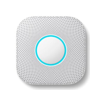 Nest Protect Battery Operated Smoke And Carbon Monoxide Detector – White