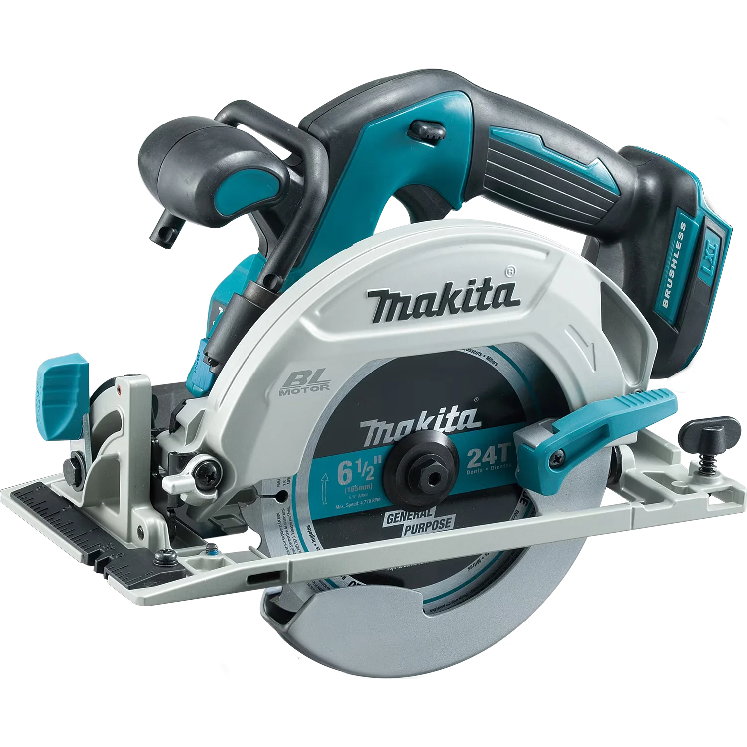 Makita 18V LXT Lithium Ion Brushless Cordless 6 1/2 in Circular Saw – XSH03Z Tool Only