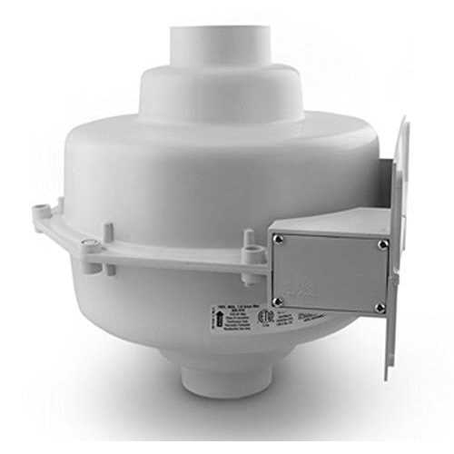 RadonAway Radon Fan Install Kit With Two 3×3 White Couplings, U-Tube Vacuum Gauge And System Labels – GP501