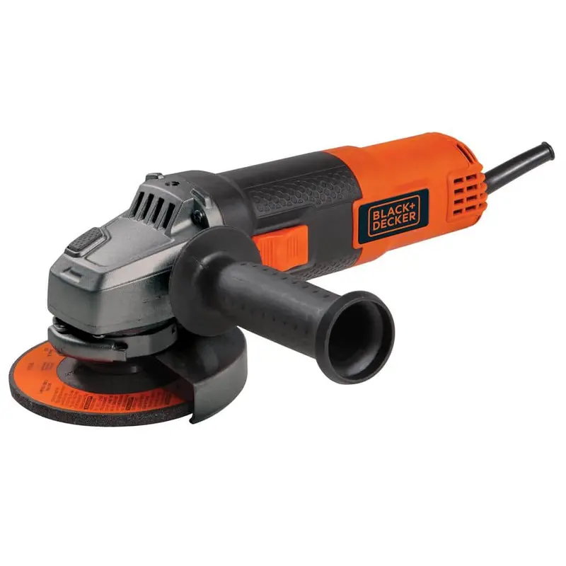 BLACK+DECKER 120V 4.5 in. 6.5 Amp Angle Grinder – BDEG400