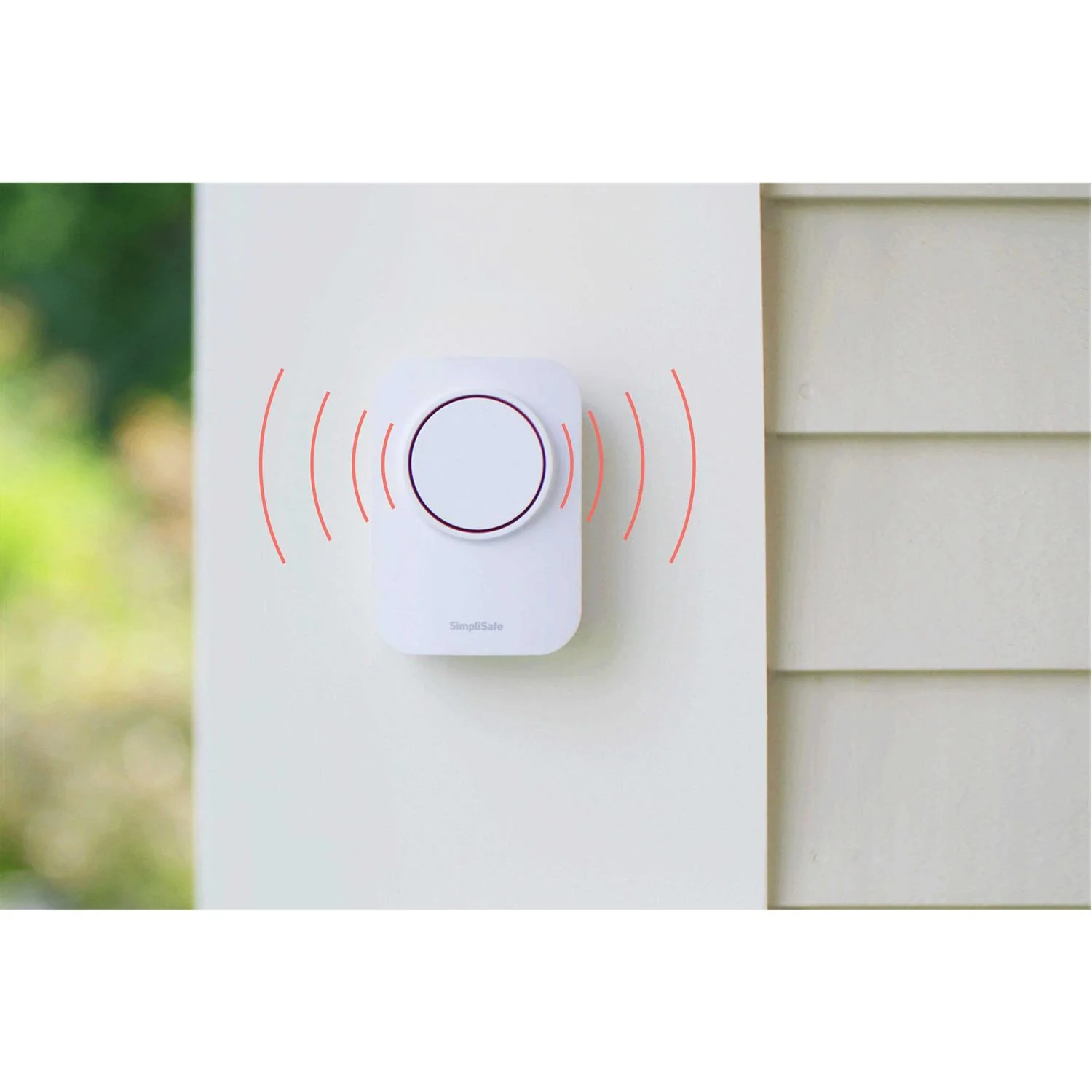 SimpliSafe Wireless Auxiliary Siren – 105dB