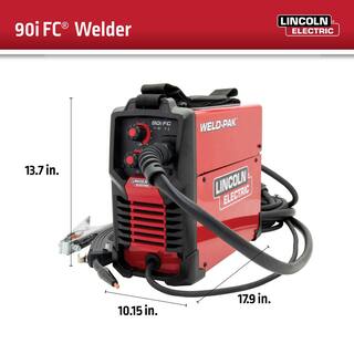 Lincoln Electric Weld-Pak 90i FC Flux-Cored Wire Feed Welder – K5255-1