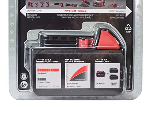 Milwaukee 18V 5Ah XC Extended Capacity Resistant Battery – 2 Pack