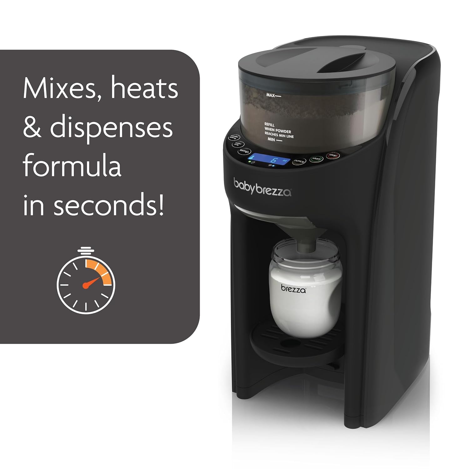 Advanced WiFi Formula Dispenser, Black