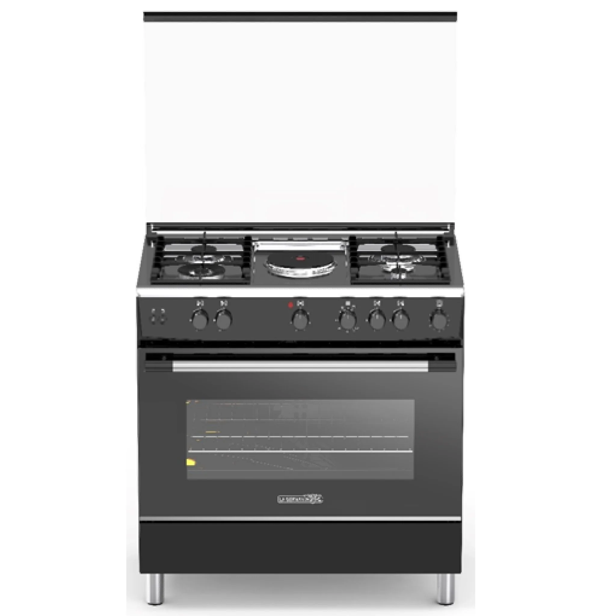 Range with Spacious Cooking Area