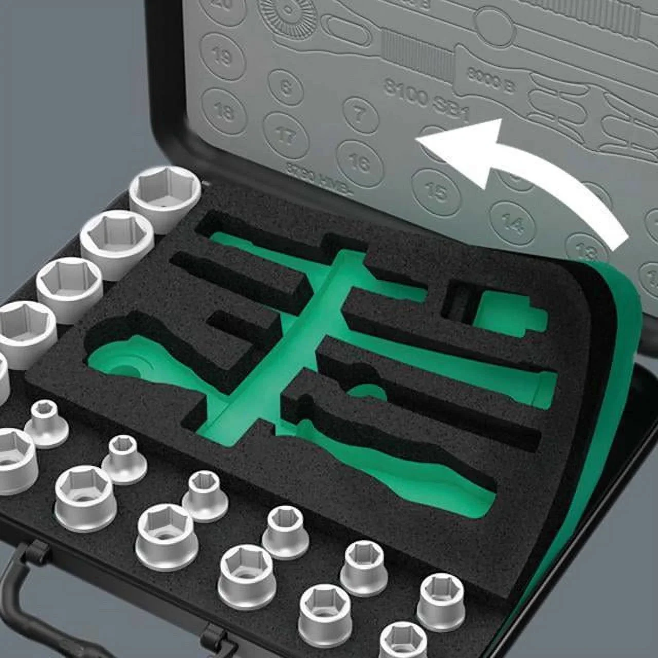 Wera Metric 1/4 in Drive Speed Ratchet Set, 42-Piece – Zyklop
