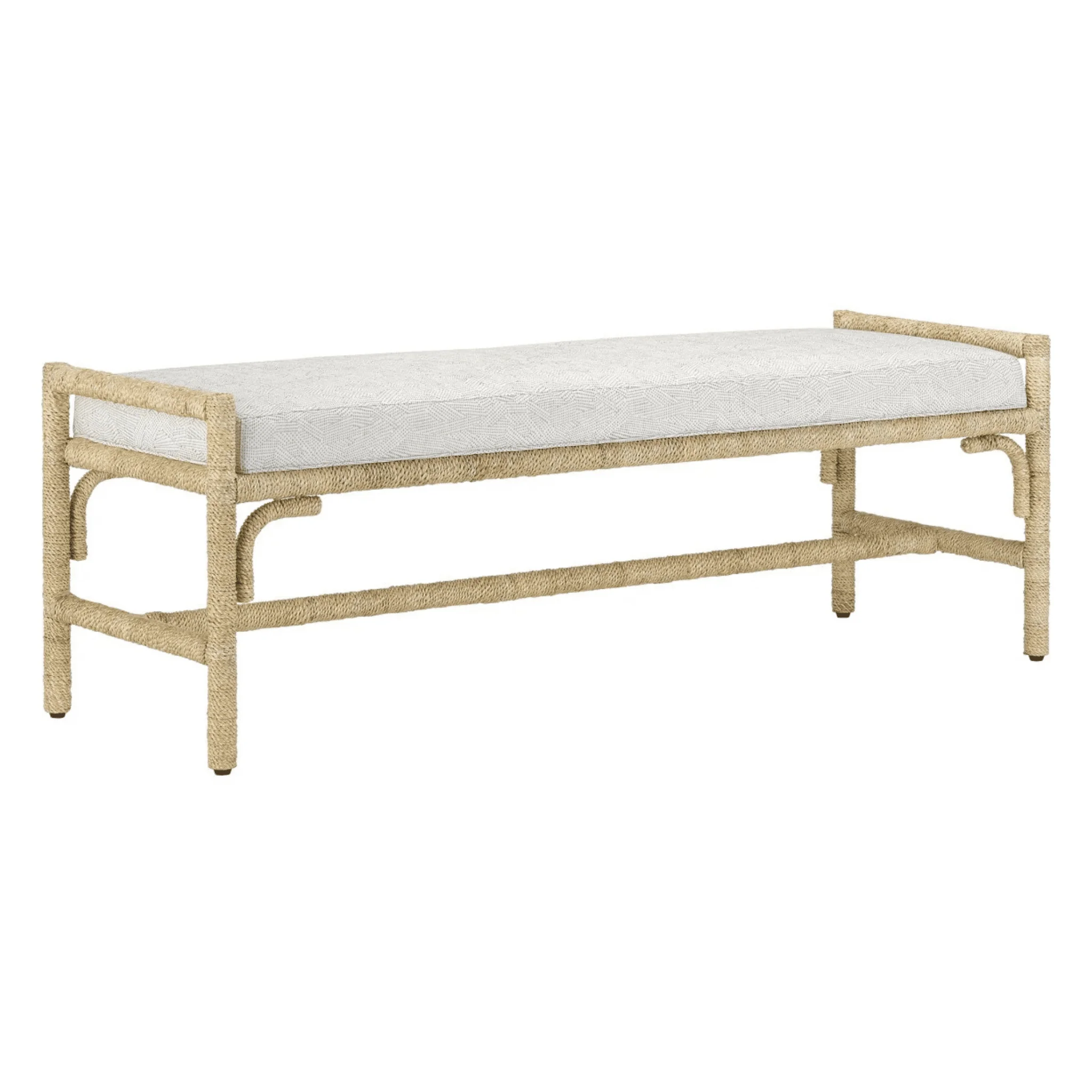 Portofino Natural Rope Bench