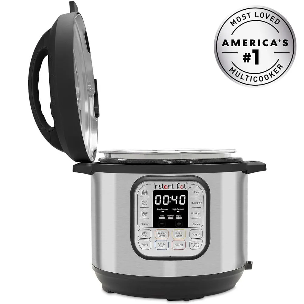 8 qt. Stainless Steel Duo Electric Pressure Cooker