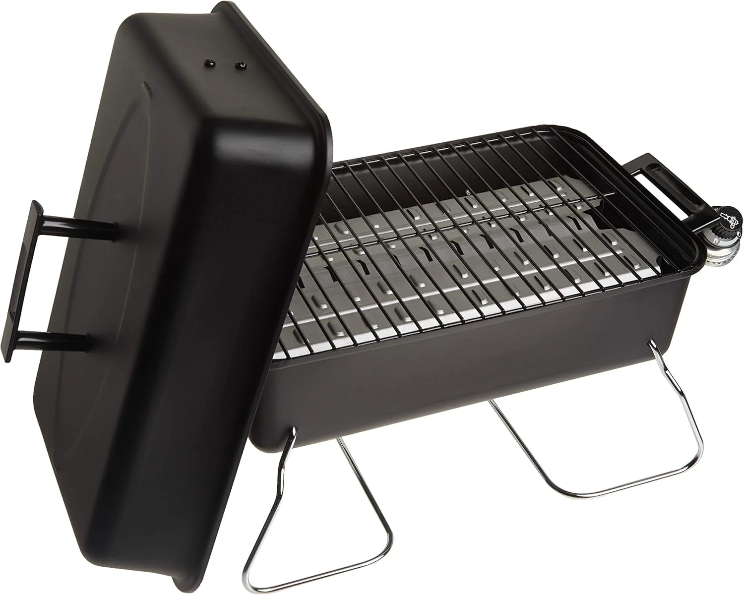 Portable Convective 1-Burner Stainless Steel Propane Gas Grill – 465133010