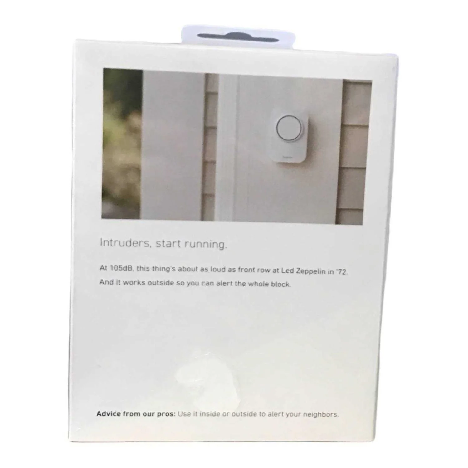 SimpliSafe Wireless Auxiliary Siren – 105dB