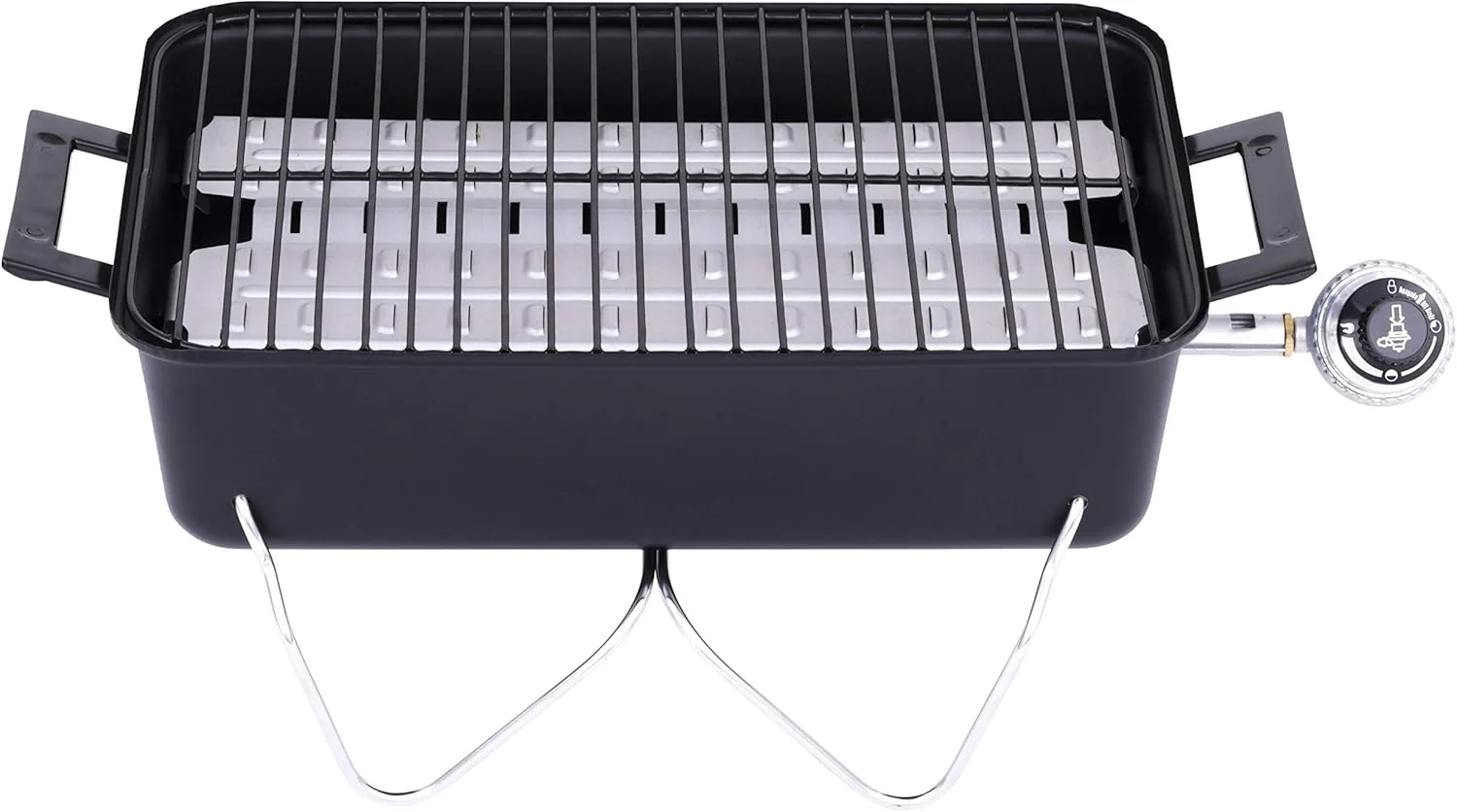 Portable Convective 1-Burner Stainless Steel Propane Gas Grill – 465133010