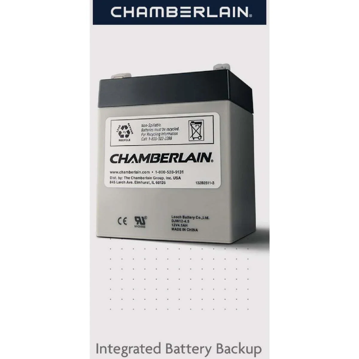 Chamberlain 0.5 HP Chain Drive Smart Garage Door Opener With 7 ft Rail – C2212T