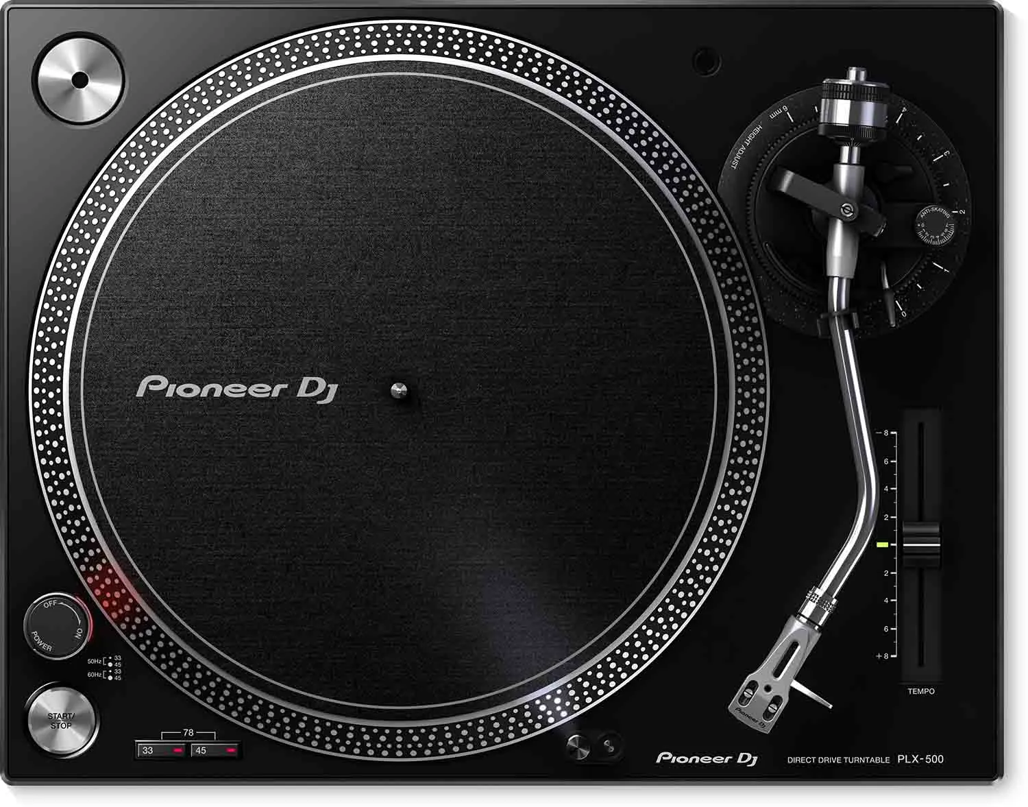 B-Stock: PLX-500-K High Torque, Direct Drive Turntable – Black