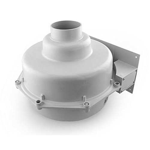 RadonAway Radon Fan Install Kit With Two 3×3 White Couplings, U-Tube Vacuum Gauge And System Labels – GP501
