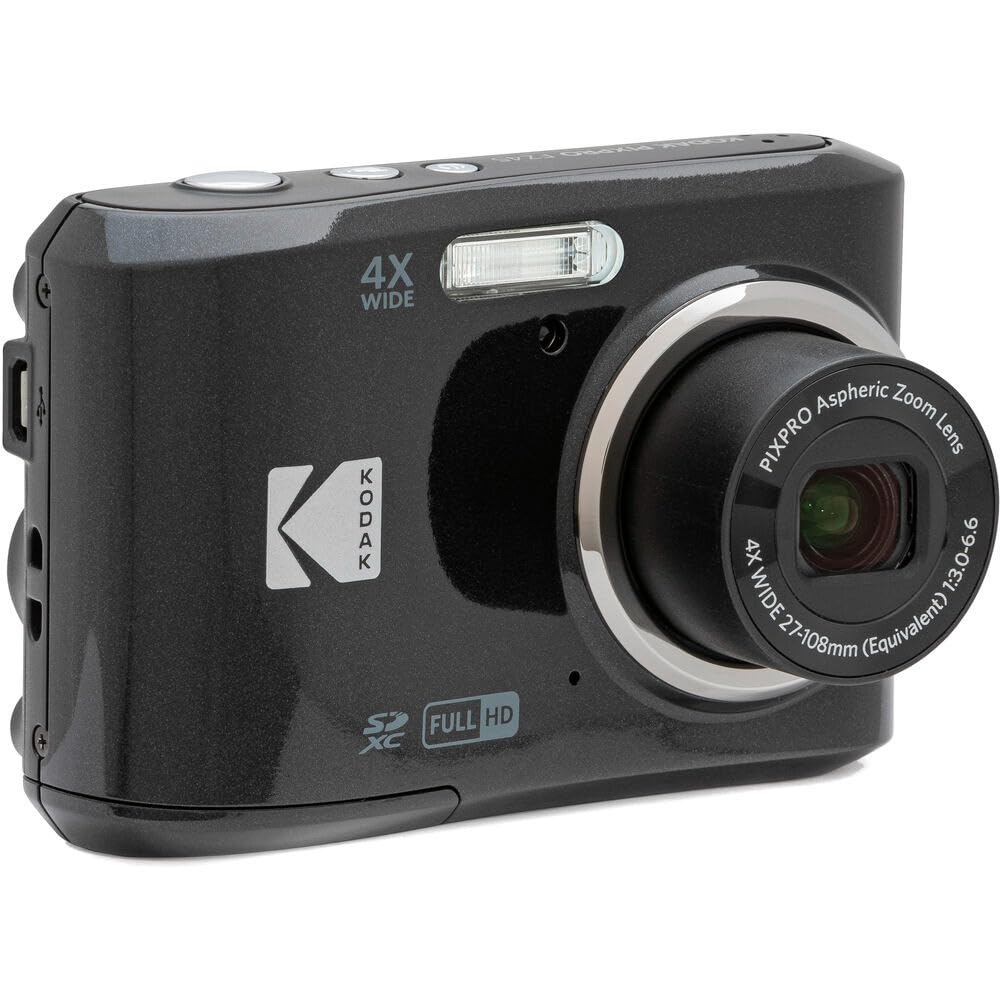 Digital Camera (Black) Bundle with 32GB Memory Card