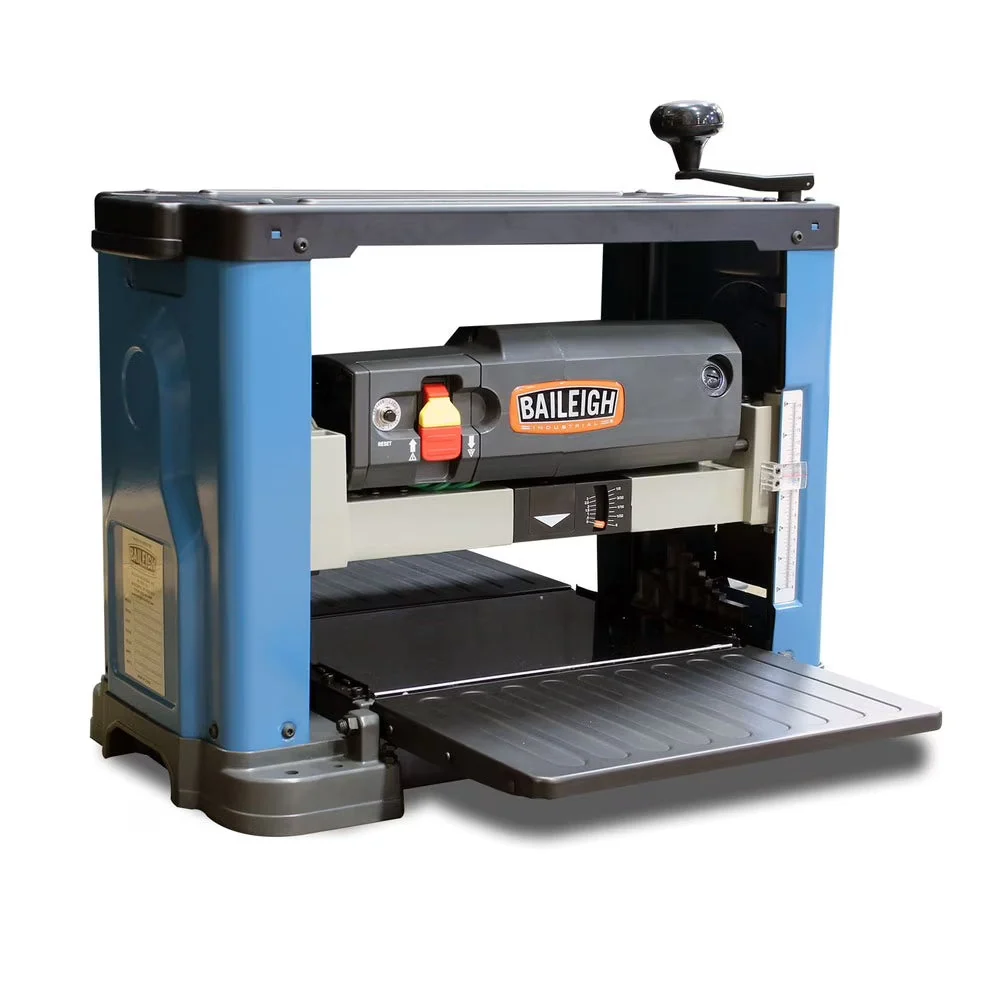 Baileigh Industrial 13 in. Benchtop Planer, 2 HP, 15 Amp, 26 Carbide Inserts – BA9-1020164 IP-1306