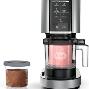 NC301 Ice Cream Maker with 7 One-Touch Programs, 2 Pint Containers and Lids