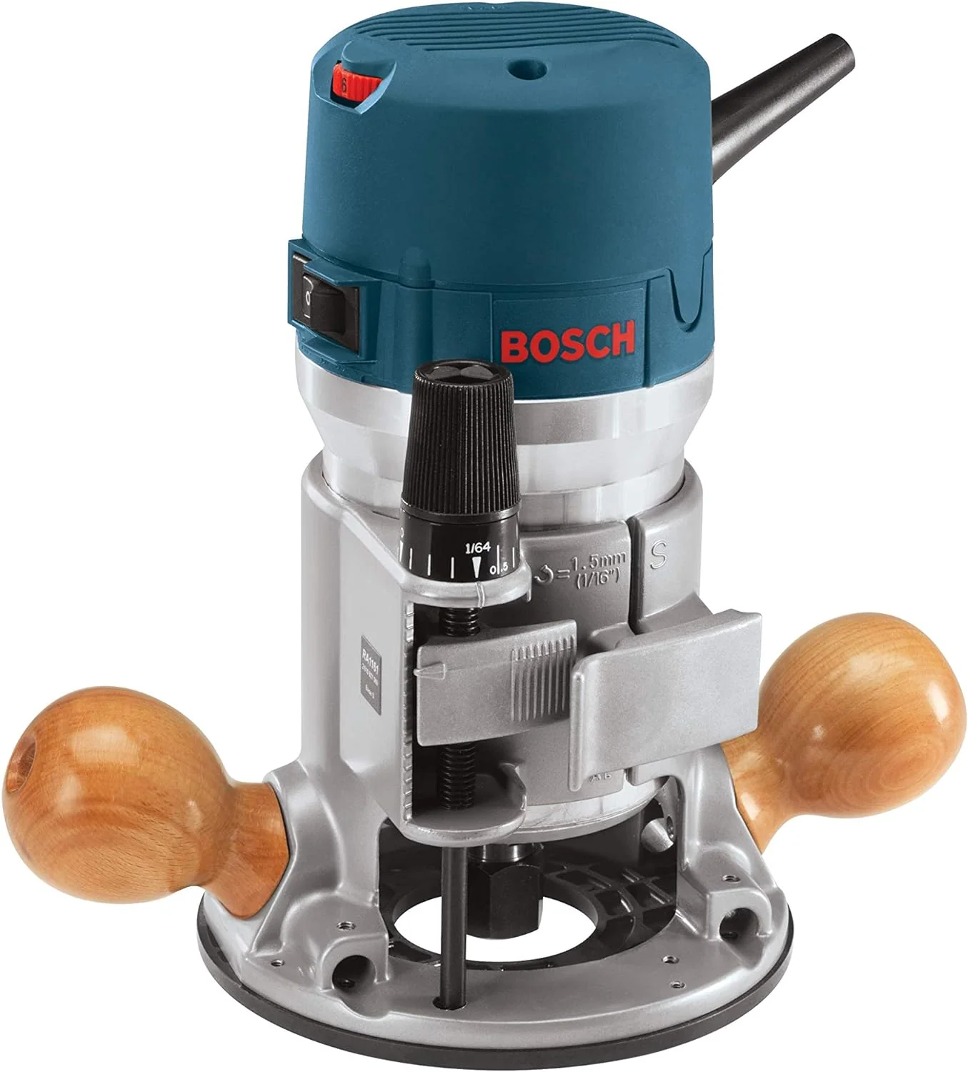 1617EVSPK Wood 12 Amp Router Tool Combo Kit – 2.25 Horsepower Plunge Router & Fixed Base with a Variable Speed