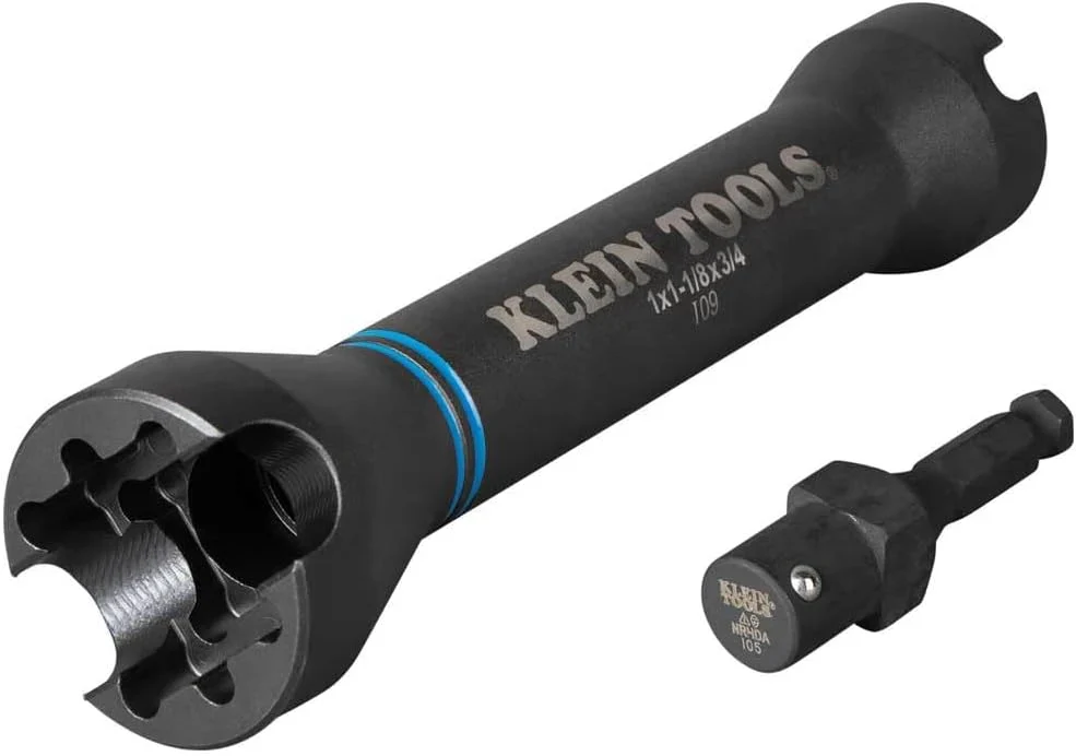 Klein Tools Single-Ended Impact Socket, 3/4-Inch, 1-Inch And 1-1/8-Inch – NRHD3
