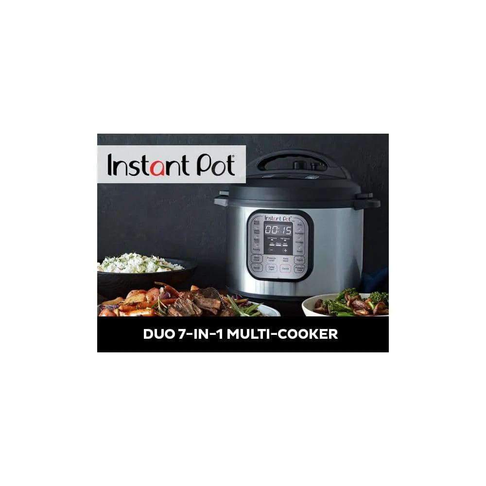 8 qt. Stainless Steel Duo Electric Pressure Cooker Configuration B