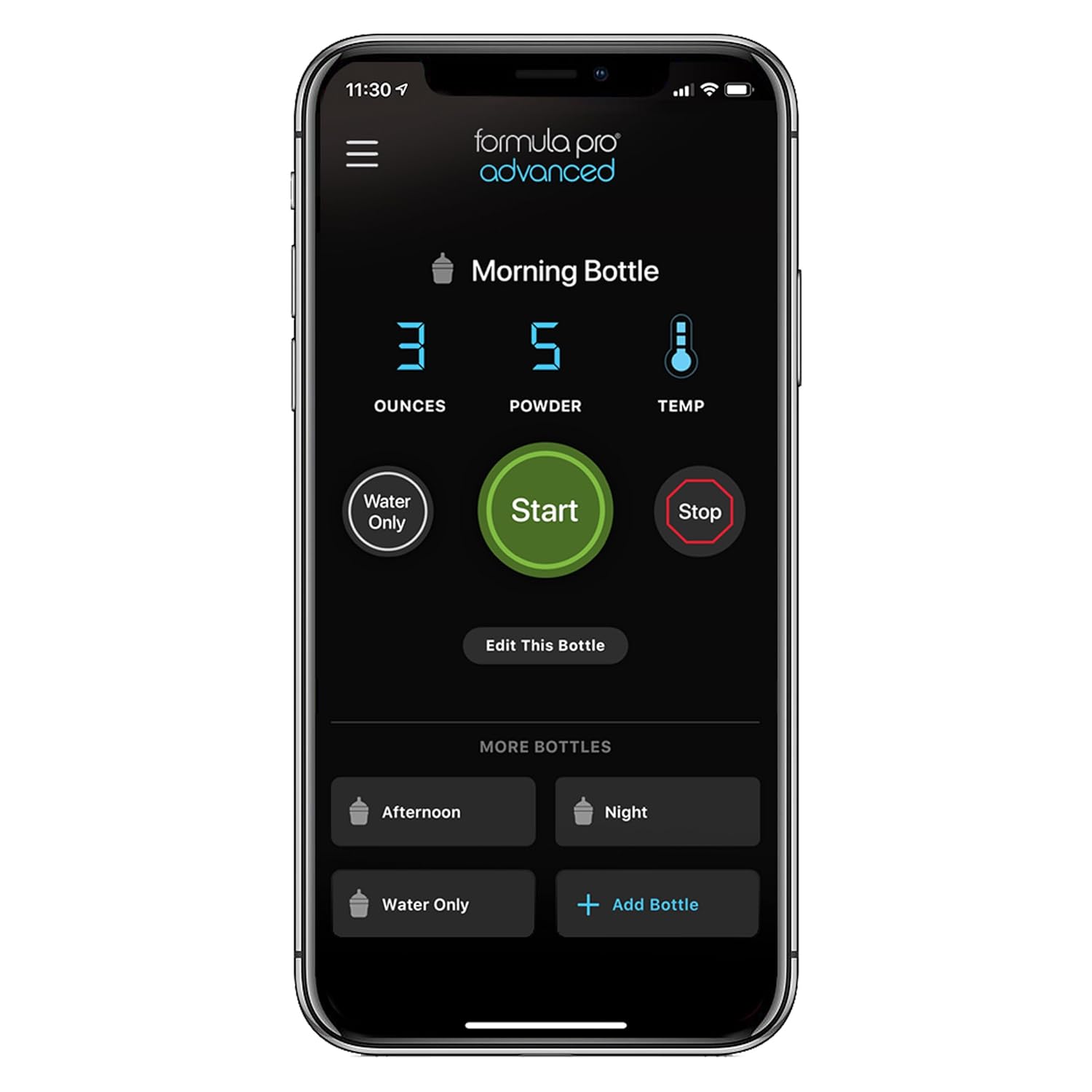 Advanced WiFi Formula Dispenser, Black