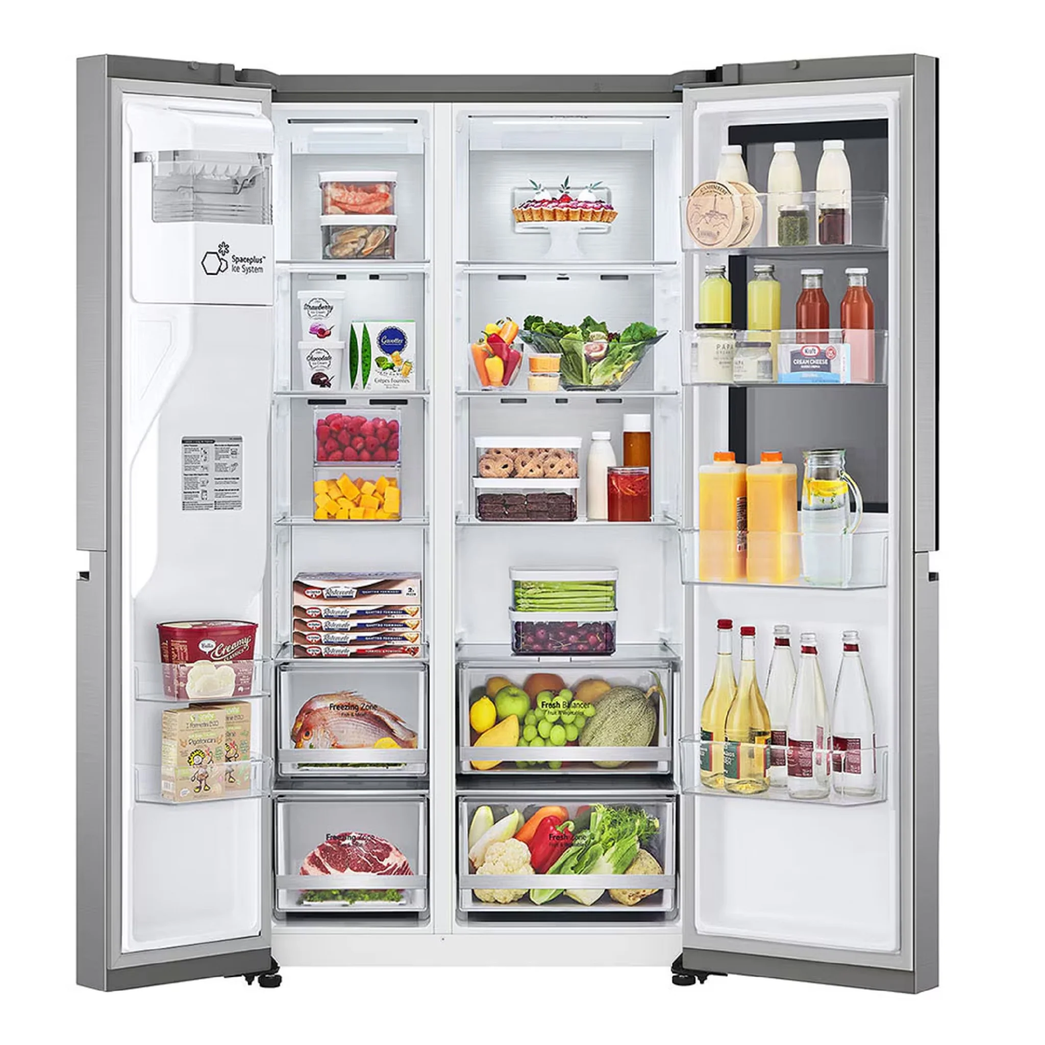 24.5 Cu. Ft. Side-by-Side Refrigerator Inverter