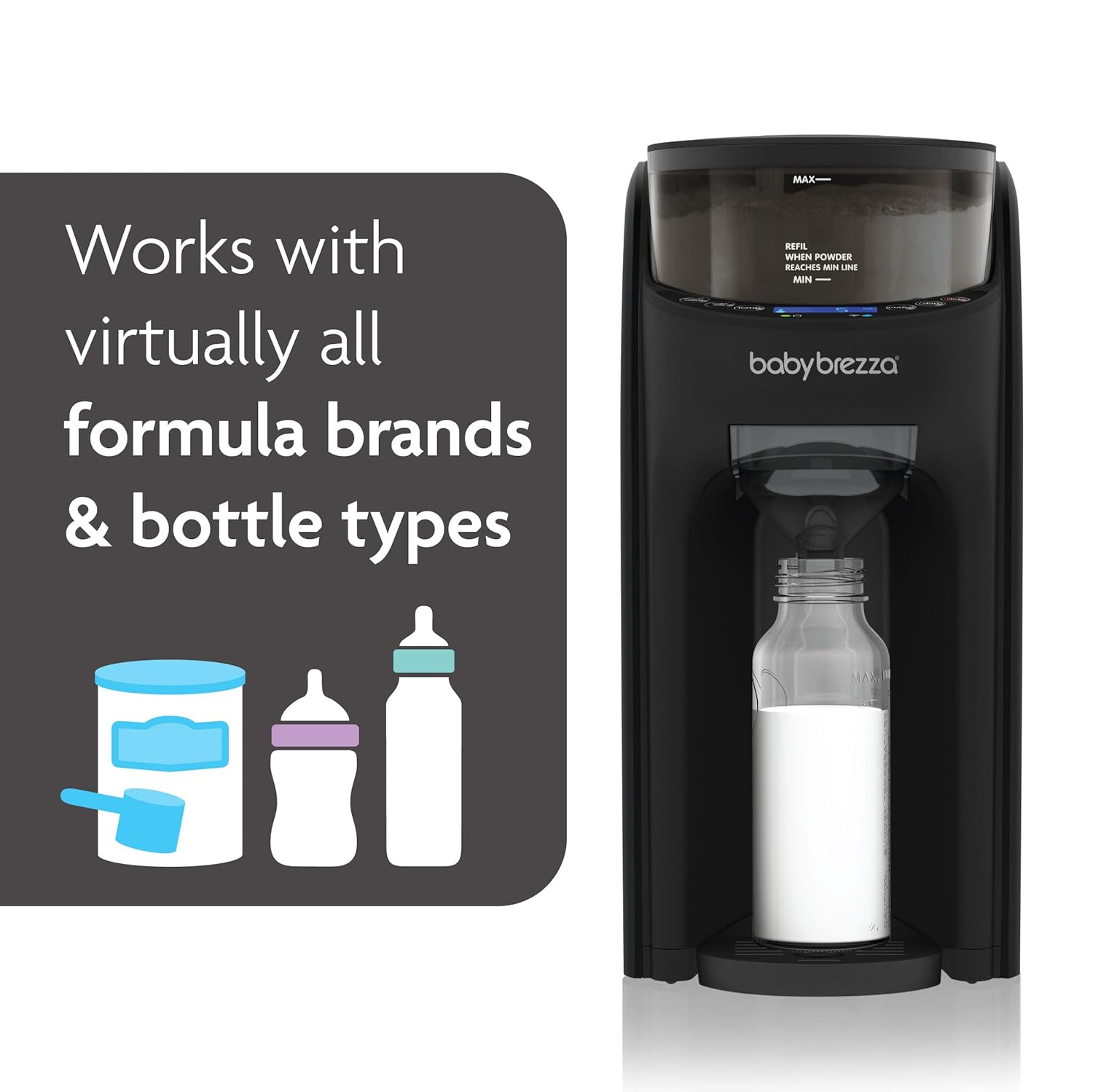 Advanced WiFi Formula Dispenser, Black