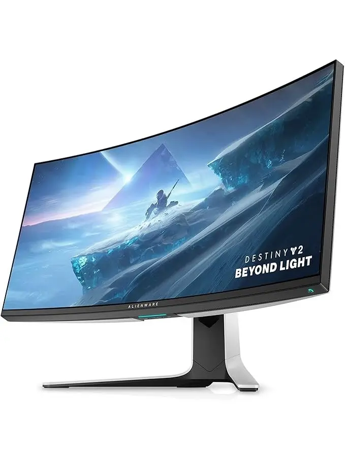 Ultrawide Curved Gaming Monitor 38 Inch, 144Hz Refresh Rate, 3840 x 1600 WQHD, IPS, NVIDIA, 1ms Response Time, 2300R Curvature, VESA Display HDR 600, AW3821DW – White