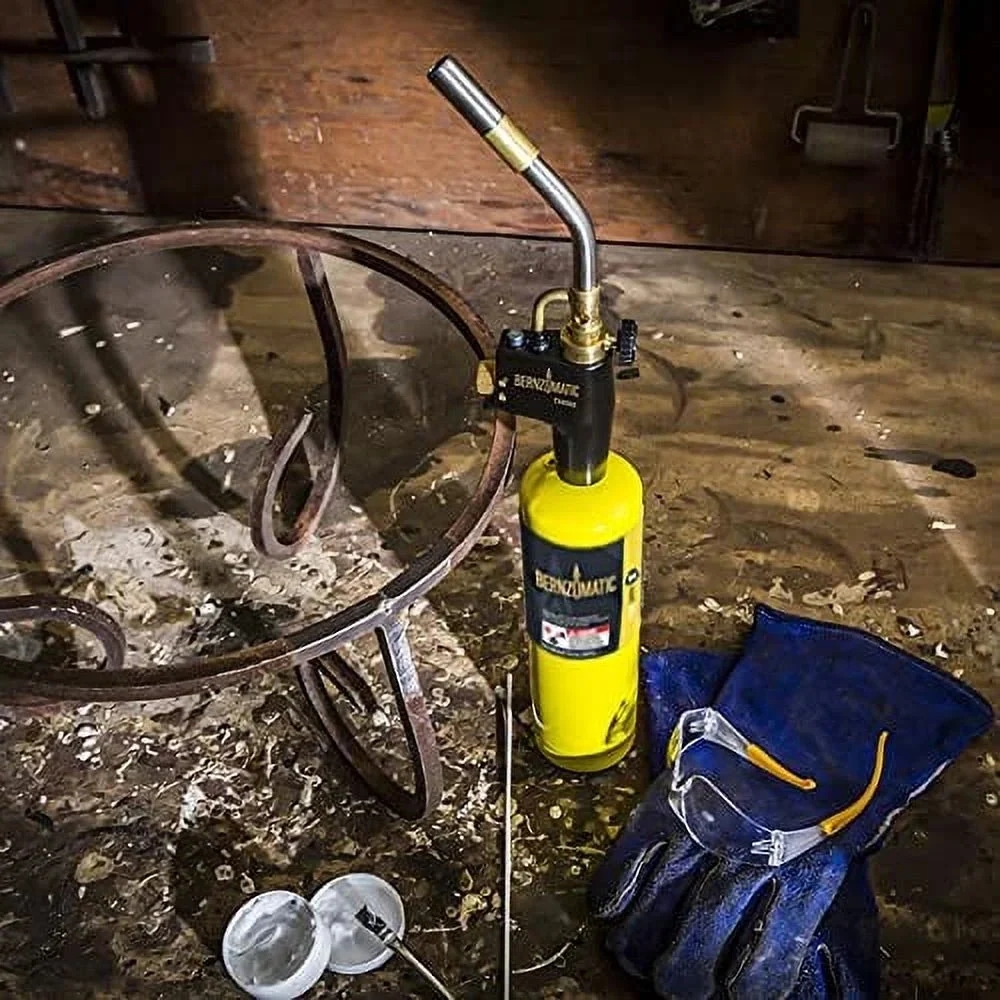 Bernzomatic MAP-Pro Gas Cylinders 14.1 oz 3-Pack With Max Performance Torch – TS8000