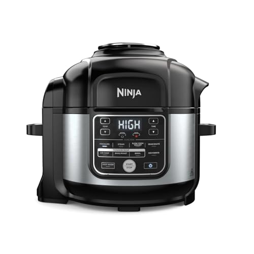 10 in 1 6.5 Quart Pro Pressure Cooker Fryer Multicooker, Stainless, OS300: Home & Kitchen