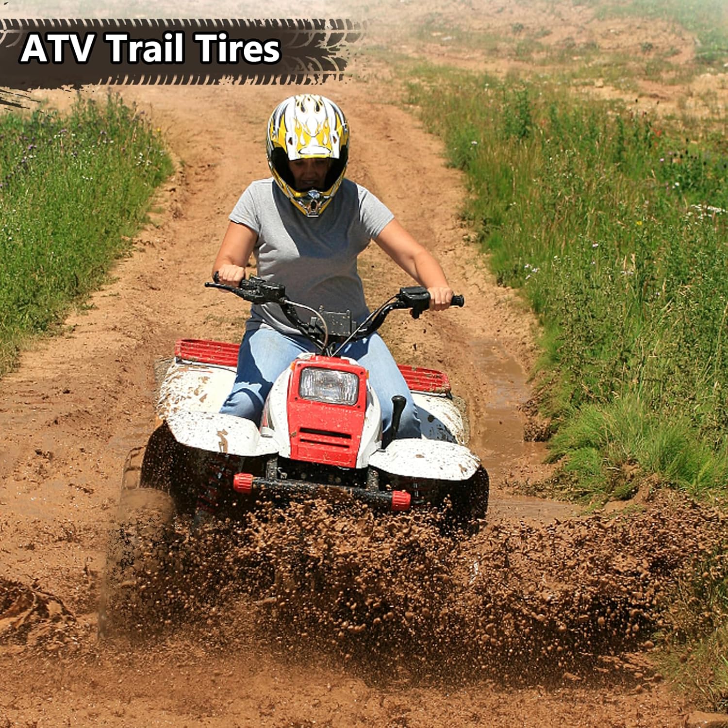 26×12-12 All-Terrain ATV/UTV Tires, Set of 2