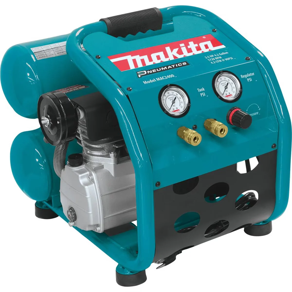 Makita 2.5 HP Big Bore Air Compressor – Twin Stack