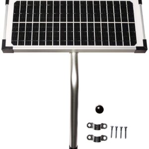 10 Watt Solar Panel Kit (FM123) for Mighty Mule Automatic Gate Openers