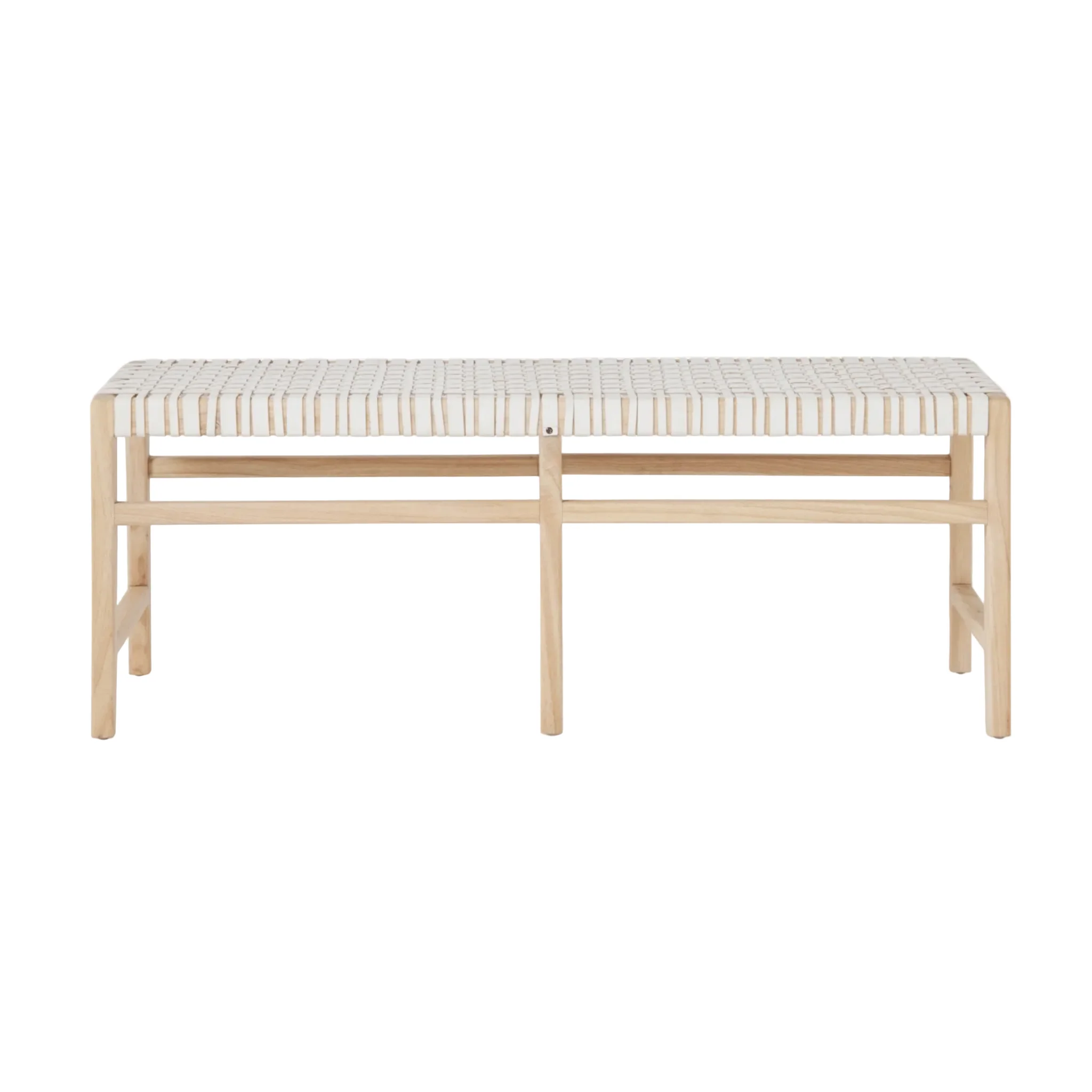 Bruny Island Full Grain Leather Bench