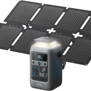 Power Bank Station SOLIX C300 DC (90,000mAh), 288Wh, Portable Power Station, 300W Solar Generator, LiFePO4 Battery, Generators for Home Use, for Outdoor Camping(No Wall Charger Included)
