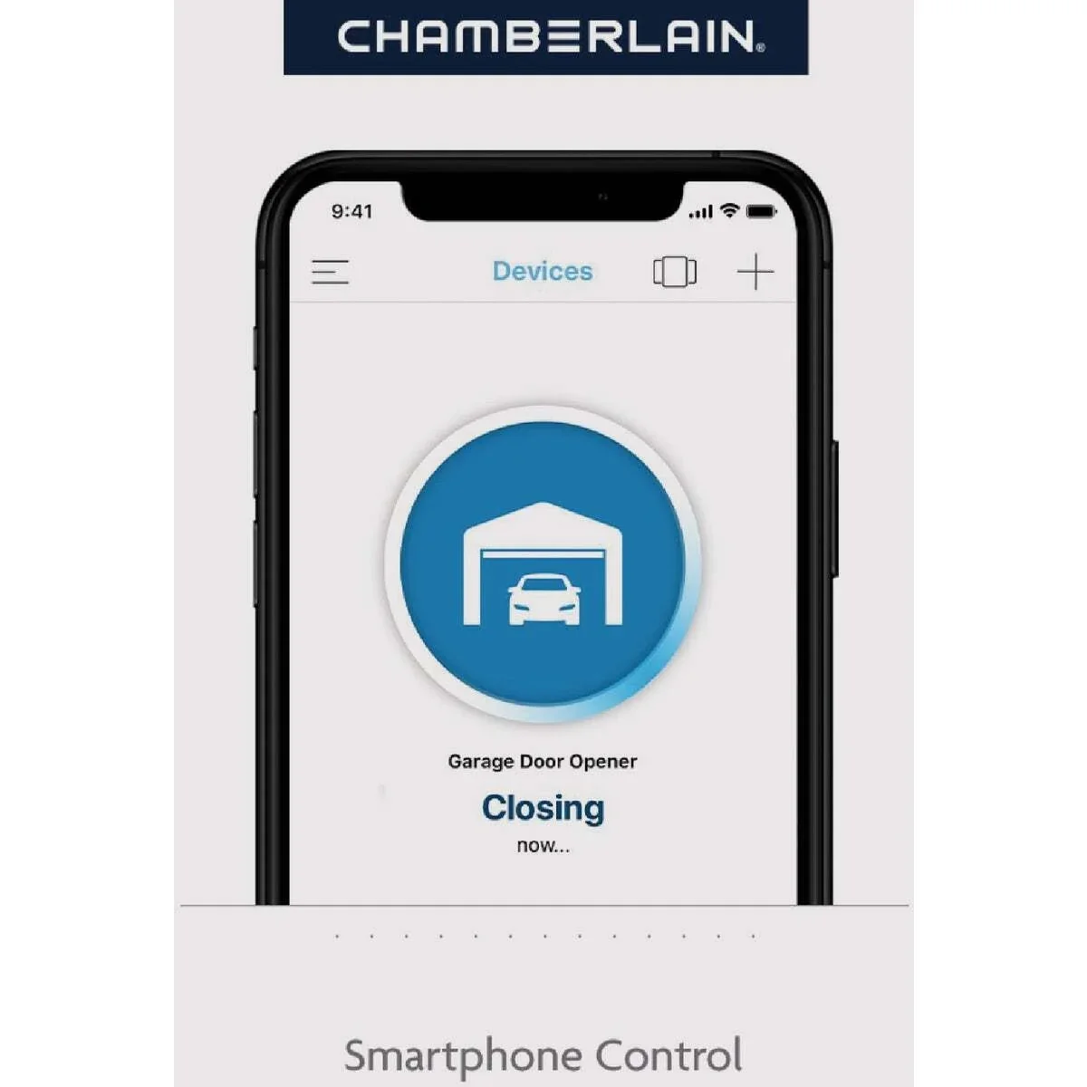 Chamberlain 0.5 HP Chain Drive Smart Garage Door Opener With 7 ft Rail – C2212T